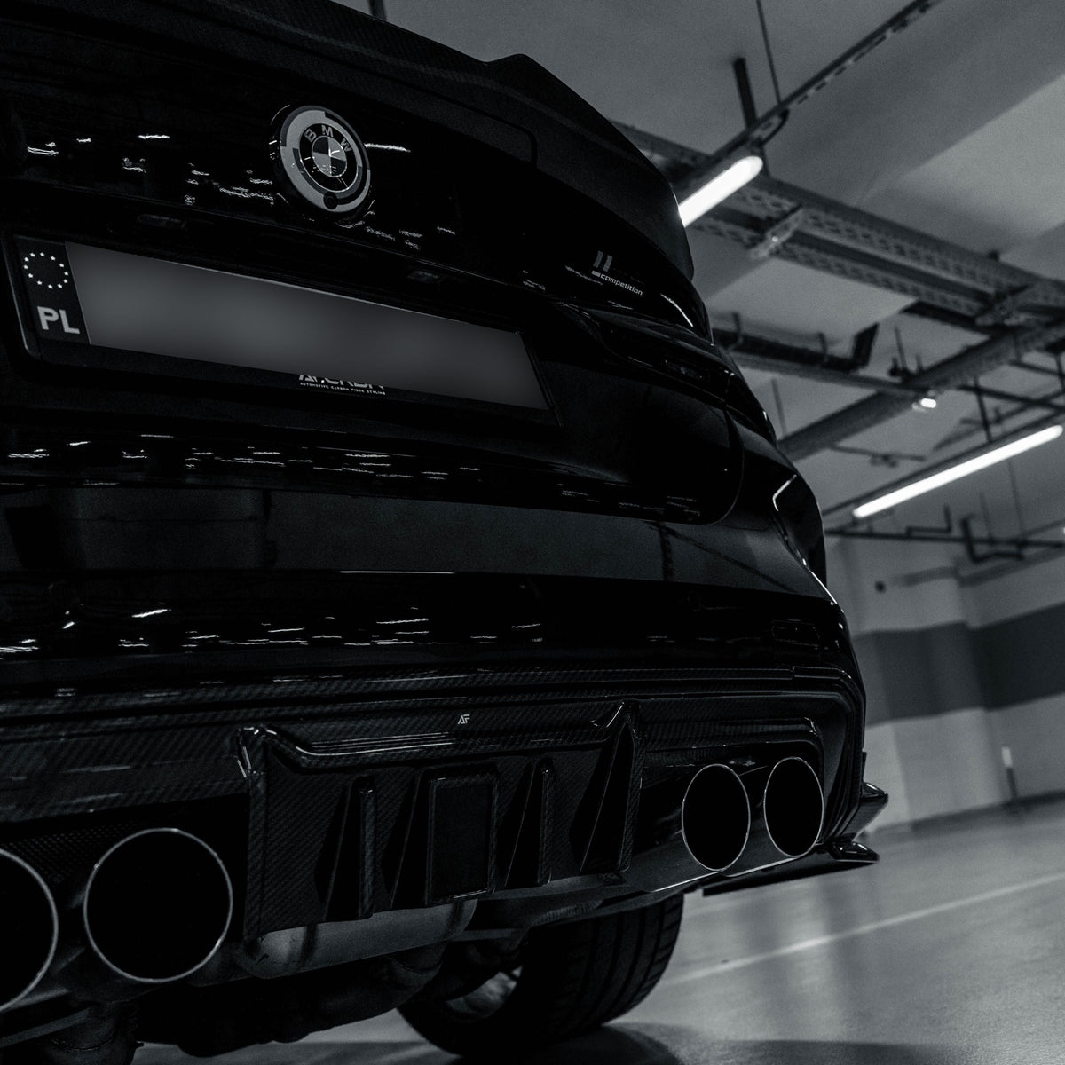 Carbon Fibre LED F1 Style Rear Diffuser for BMW G80 M3 & G82 M4 (2021+)